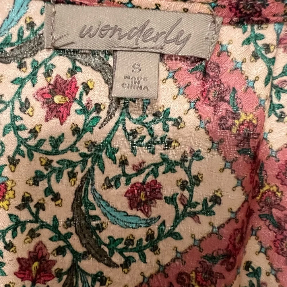 Bohemian Floral Kimono Duster - Picture 9 of 10